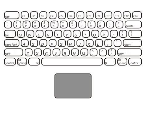 Computer Keyboard Printable